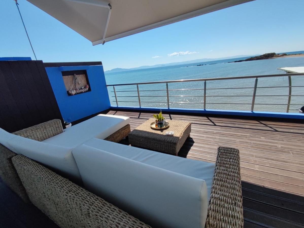 La Casa Azul Villa Arkoudi Luaran gambar